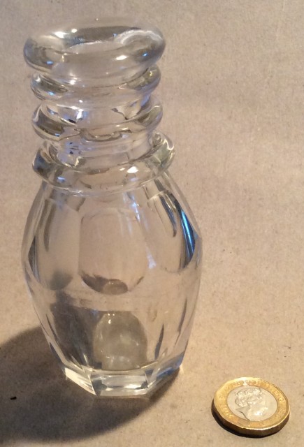 Georgian three ringed small baluster measure