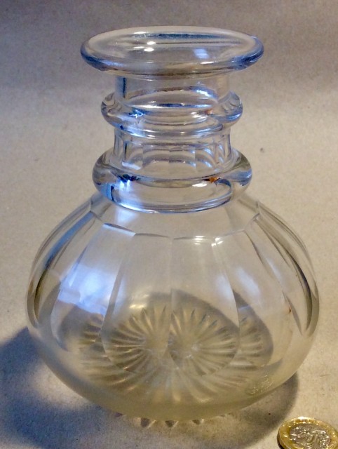 Glass Carafe with lid # 4477