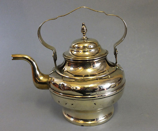 Victorian Brass Dutch kettle