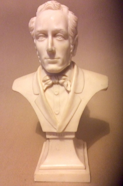 C1930 composition bust of composer V. Bellini 