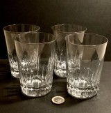 FOUR VICTORIAN WATER TUMBLERS