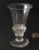 Early 19th century gadrooned jelly glass