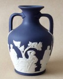 Wedgwood dark blue  jasperware Portland vase
