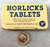 Vintage HORLICKS TABLETS tin