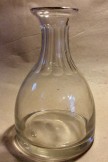 Victorian full bottle wine carafe c1870