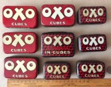 Assorted OXO tins