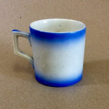 Detail: 1940's child mug 